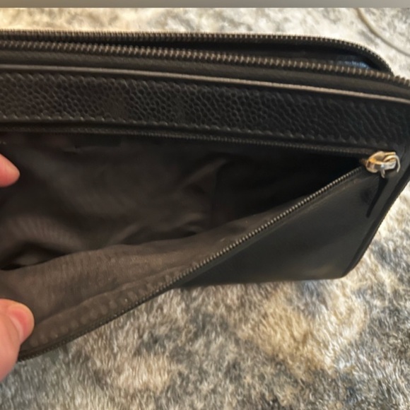 Auth CHANEL Caviar Leather Zippy Wallet - Picture 10 of 10